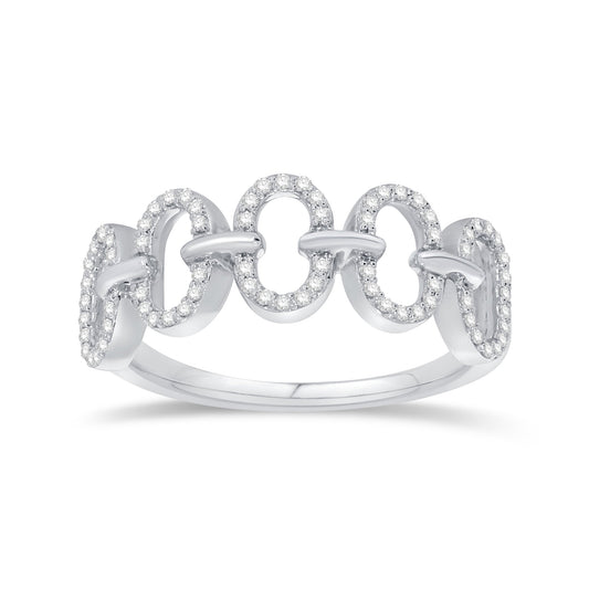 14K White Gold Lab-Grown Round Cut Diamond Ring, 0.22 CT, fine jewellery by Luster d'Anvers, Antwerp