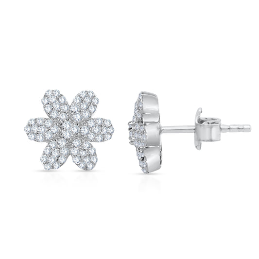 14K Yellow Gold Lab-Grown Round Cut Diamond Earring, 0.36 CT, fine jewellery by Luster d'Anvers, Antwerp