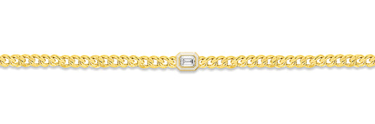 14K Yellow Gold Round Cut Lab-Grown Diamond Bracelet – 1.11 CT, fine jewellery by Luster d'Anvers, Antwerp
