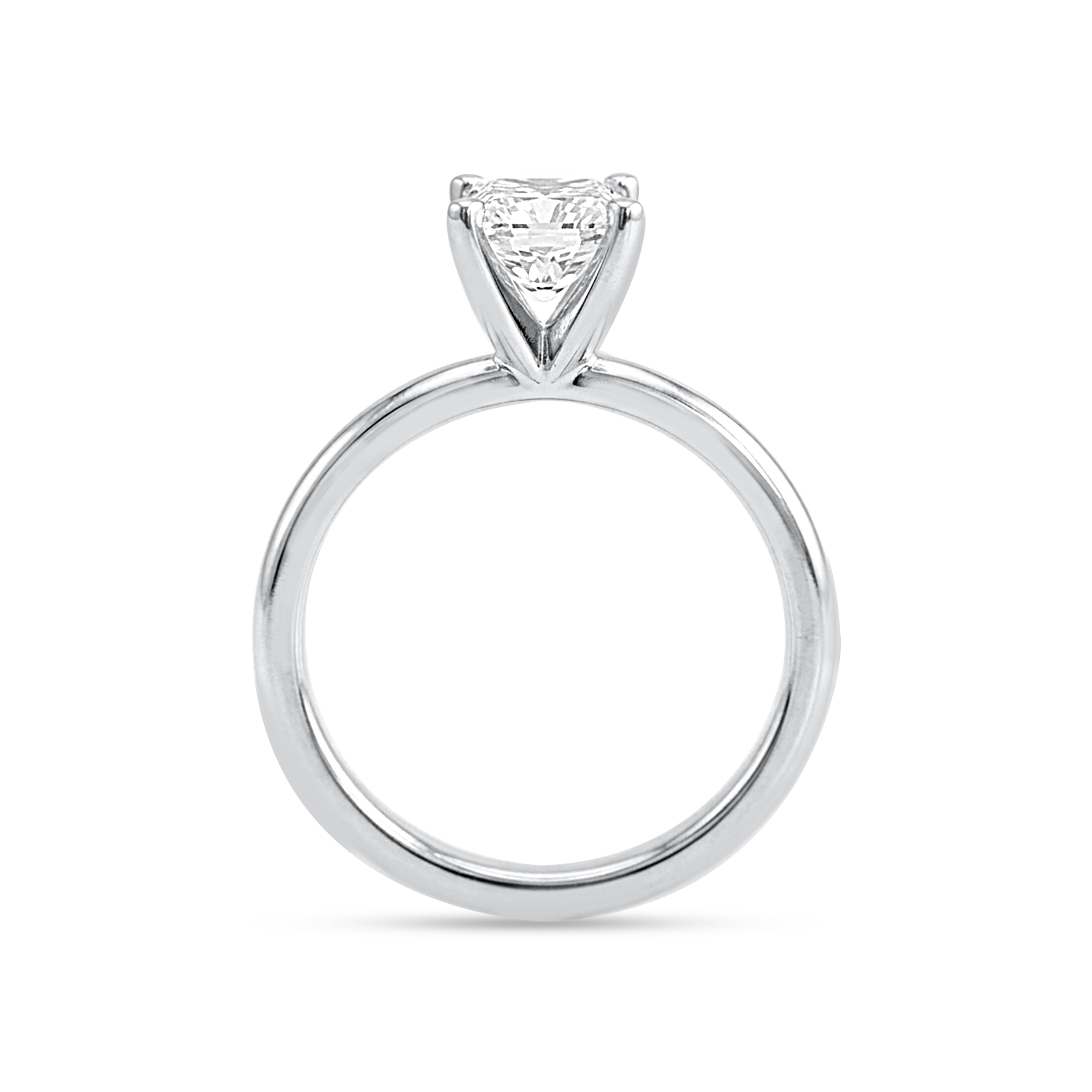 14K Yellow Gold Round Cut Lab-Grown Diamond Ring – 1.41 CT, fine jewellery by Luster d'Anvers, Antwerp