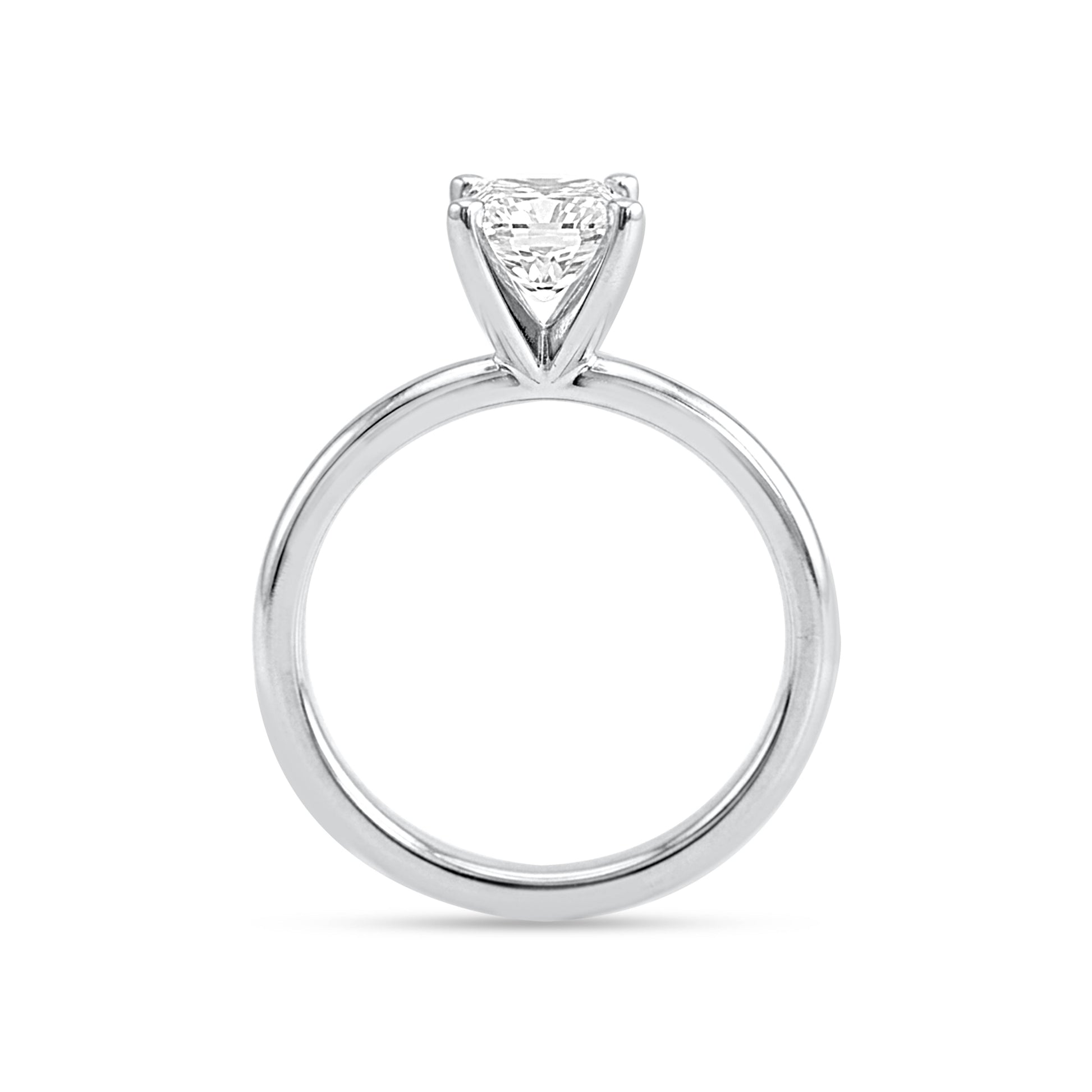 14K Yellow Gold Round Cut Lab-Grown Diamond Ring – 1.41 CT, fine jewellery by Luster d'Anvers, Antwerp